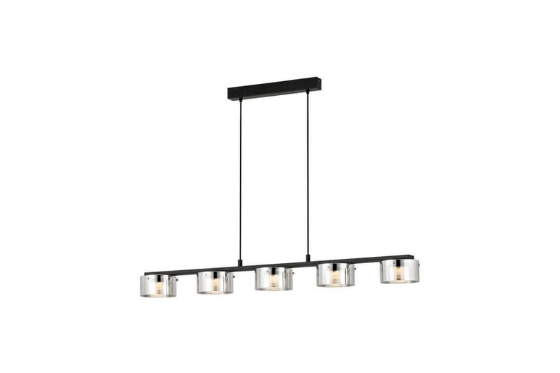 Takpendel Eglo Copillos Svart/Transparent med 5 Lamper - Belysning - Innendørsbelysning & Lamper - Vinduslampe