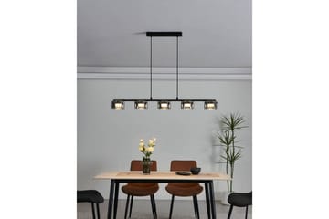 Takpendel Eglo Copillos Svart/Transparent med 5 Lamper - Belysning - Innendørsbelysning & Lamper - Vinduslampe