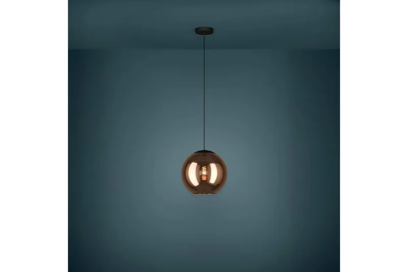 Takpendel Eglo Cordoba Svart/Kobber - Belysning - Innendørsbelysning & Lamper - Vinduslampe