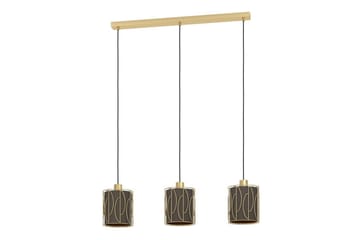Takpendel Eglo Corojal Cappuccino/Messing med 3 Lamper - Belysning - Innendørsbelysning & Lamper - Vinduslampe