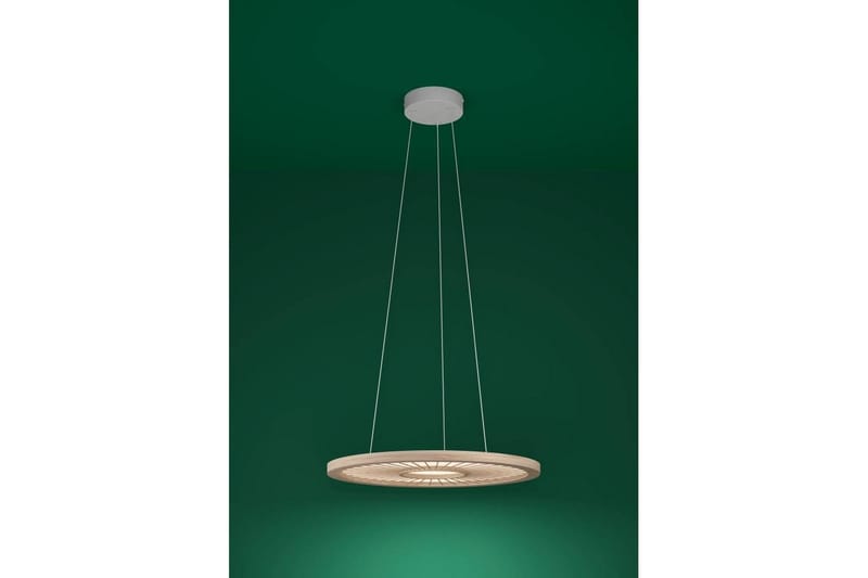 Takpendel Eglo Dehesa Rondell Hvit/Natur - Belysning - Innendørsbelysning & Lamper - Vinduslampe