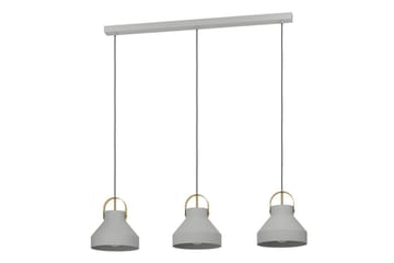 Takpendel Eglo Estepona Grå med 3 Lamper - Belysning - Innendørsbelysning & Lamper - Vinduslampe