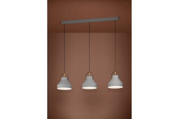 Takpendel Eglo Estepona Grå med 3 Lamper - Belysning - Innendørsbelysning & Lamper - Vinduslampe