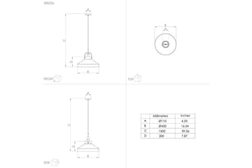 Takpendel Eglo Estepona Grå - Belysning - Innendørsbelysning & Lamper - Vinduslampe