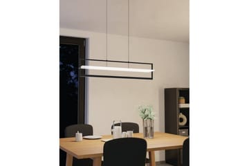 Takpendel Eglo Farneta Svart/Satin Ramme - Belysning - Innendørsbelysning & Lamper - Vinduslampe
