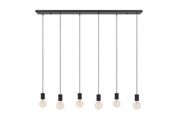 Takpendel Eglo Huebro Svart med 6 Lamper - Belysning - Innendørsbelysning & Lamper - Vinduslampe