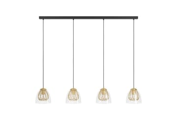 Takpendel Eglo Jazminia Messing/Klar med 4 Lamper - Belysning - Innendørsbelysning & Lamper - Vinduslampe