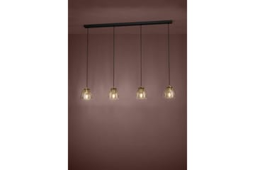 Takpendel Eglo Jazminia Messing/Klar med 4 Lamper - Belysning - Innendørsbelysning & Lamper - Vinduslampe