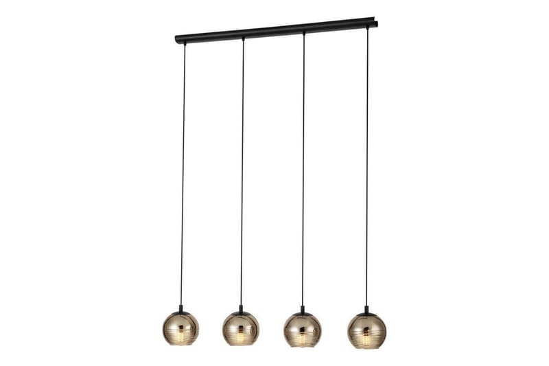 Takpendel Eglo Lemorieta Svart/Gull med 4 Lamper - Belysning - Innendørsbelysning & Lamper - Vinduslampe