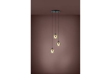 Takpendel Eglo Lemorieta Svart/Gull Rundell med 3 Lamper - Belysning - Innendørsbelysning & Lamper - Vinduslampe