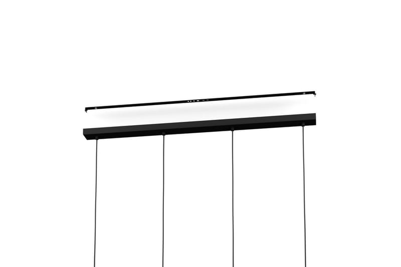 Takpendel Eglo Lobatia med 4 Lamper - Svart/Grå/Hvit - Belysning - Innendørsbelysning & Lamper - Vinduslampe
