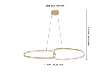 Takpendel Eglo Lodosa Messing - Belysning - Innendørsbelysning & Lamper - Vinduslampe