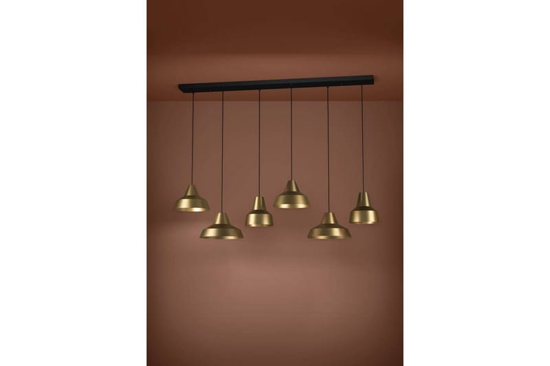 Takpendel Eglo Majagua Svart/Messing med 5 Lamper - Belysning - Innendørsbelysning & Lamper - Vinduslampe