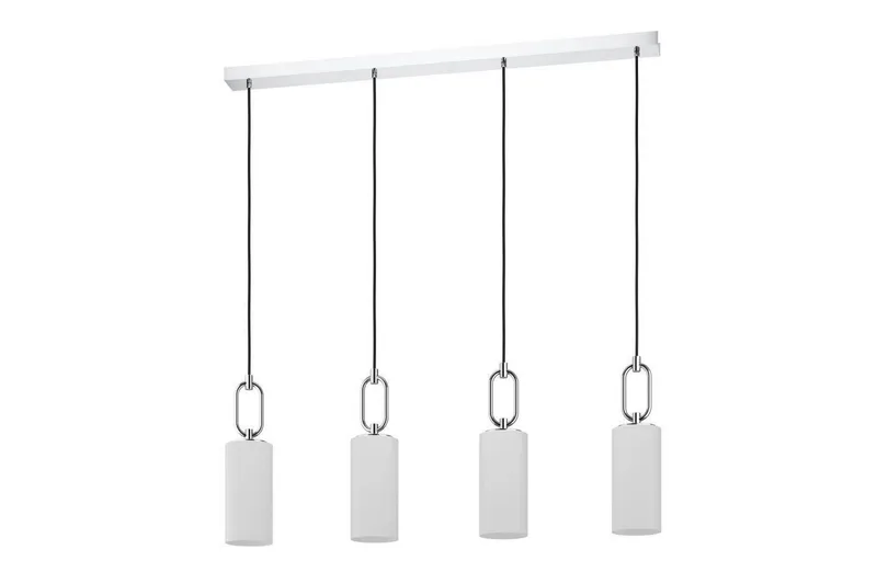 Takpendel Eglo Majana Opalhvit/Krom med 3 Lamper