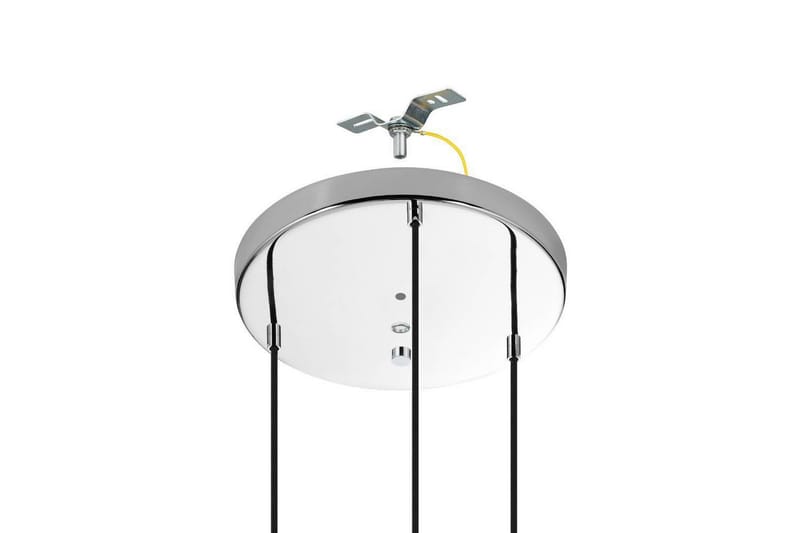 Takpendel Eglo Majana Opalhvit/Krom Rondell med 3 Lamper - Belysning - Innendørsbelysning & Lamper - Vinduslampe