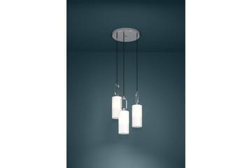 Takpendel Eglo Majana Opalhvit/Krom Rondell med 3 Lamper - Belysning - Innendørsbelysning & Lamper - Vinduslampe