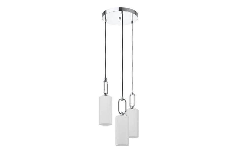 Takpendel Eglo Majana Opalhvit/Krom Rondell med 3 Lamper - Belysning - Innendørsbelysning & Lamper - Vinduslampe