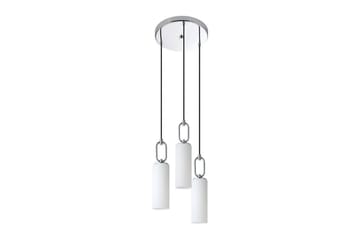 Takpendel Eglo Majana Opalhvit/Krom Rondell med 3 Lamper - Belysning - Innendørsbelysning & Lamper - Vinduslampe