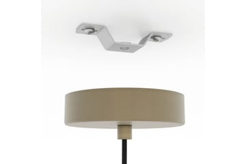 Takpendel Eglo Manderline Svart/Messing 45 cm - 45 cm - Belysning - Innendørsbelysning & Lamper - Vinduslampe