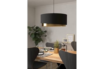 Takpendel Eglo Manderline Svart/Messing 56 cm - 56 cm - Belysning - Innendørsbelysning & Lamper - Vinduslampe