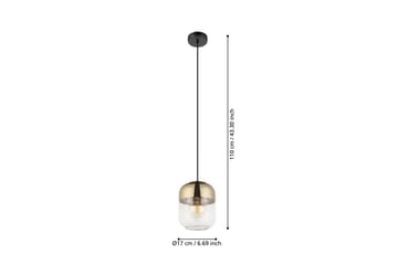 Takpendel Eglo Maryvilla - Svart/Bronse - Belysning - Innendørsbelysning & Lamper - Vinduslampe