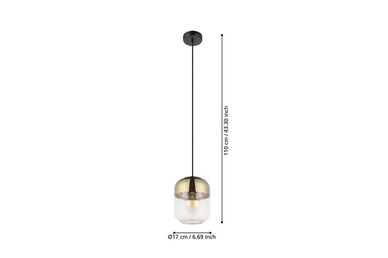 Takpendel Eglo Maryvilla - Svart/Bronse - Belysning - Innendørsbelysning & Lamper - Vinduslampe