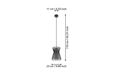 Takpendel Eglo Maseta Svart Transparent - Svart - Belysning - Innendørsbelysning & Lamper - Vinduslampe