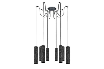 Takpendel Eglo Mentalona antrasitt terrazzo med 8 lamper - Belysning - Innendørsbelysning & Lamper - Vinduslampe