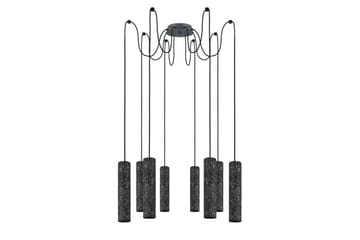 Takpendel Eglo Mentalona antrasitt terrazzo med 8 lamper - Belysning - Innendørsbelysning & Lamper - Vinduslampe
