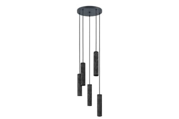 Takpendel Eglo Mentalona antrasitt terrazzo rundell med 5 lamper - Belysning - Innendørsbelysning & Lamper - Vinduslampe