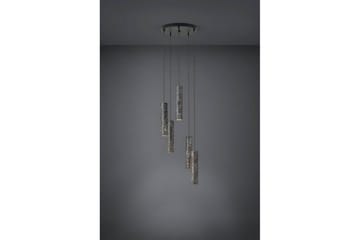 Takpendel Eglo Mentalona antrasitt terrazzo rundell med 5 lamper - Belysning - Innendørsbelysning & Lamper - Vinduslampe