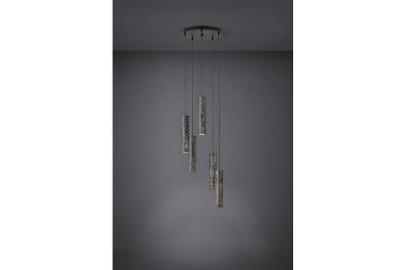 Takpendel Eglo Mentalona antrasitt terrazzo rundell med 5 lamper - Belysning - Innendørsbelysning & Lamper - Vinduslampe