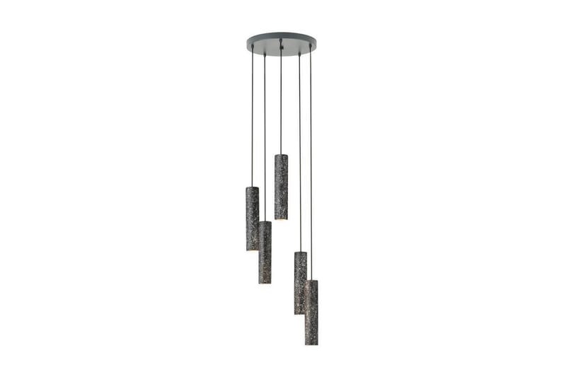 Takpendel Eglo Mentalona antrasitt terrazzo rundell med 5 lamper - Belysning - Innendørsbelysning & Lamper - Vinduslampe
