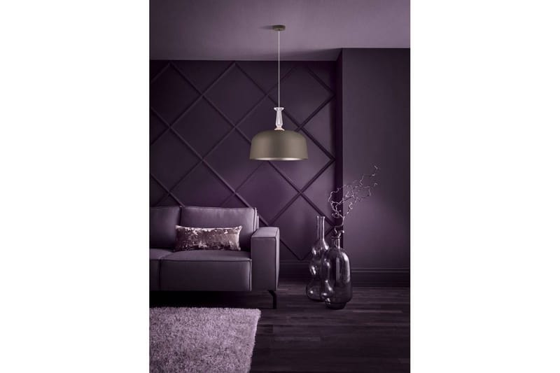 Takpendel Eglo Monte Fuerte Taupe/Krystall - Belysning - Innendørsbelysning & Lamper - Vinduslampe