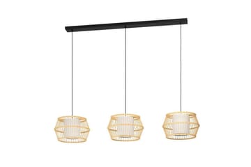 Takpendel Eglo Monterroso Natur med 3 Lamper - Belysning - Innendørsbelysning & Lamper - Vinduslampe
