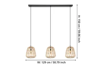 Takpendel Eglo Montezuelo Tre med 3 Lamper - Belysning - Innendørsbelysning & Lamper - Vinduslampe