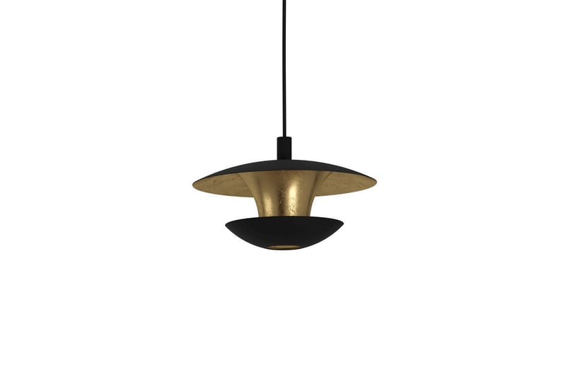 Takpendel Eglo Nuvano 3 Lamper - Svart/Gull - Belysning - Innendørsbelysning & Lamper - Vinduslampe