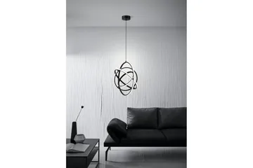 Takpendel Eglo Retornio Svart/Hvit 58 cm - 58 cm - Belysning - Innendørsbelysning & Lamper - Vinduslampe