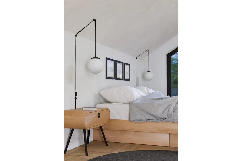 Takpendel Eglo Rondo 3 - Hvit/Svart - Belysning - Innendørsbelysning & Lamper - Vinduslampe