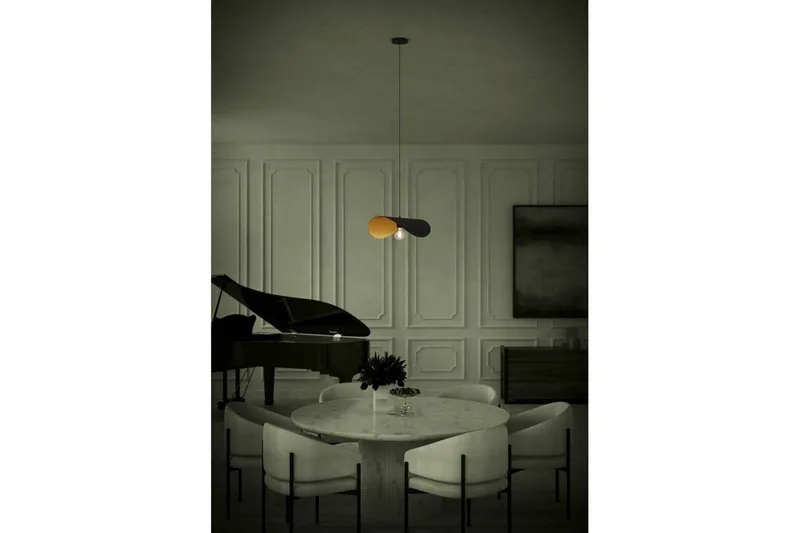 Takpendel Eglo Saceda Svart/Gull 53 cm - 53 cm - Belysning - Innendørsbelysning & Lamper - Vinduslampe