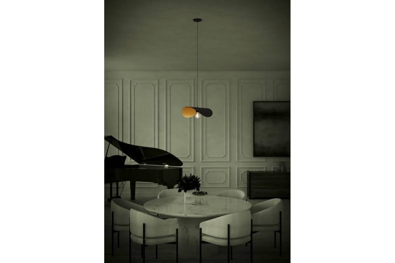 Takpendel Eglo Saceda Svart/Gull 53 cm - 53 cm - Belysning - Innendørsbelysning & Lamper - Vinduslampe