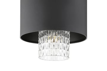 Takpendel Eglo Sapuara Svart Krystall med 3 Lamper - Belysning - Innendørsbelysning & Lamper - Vinduslampe