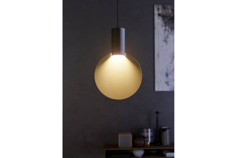 Takpendel Eglo Sarona med 3 lamper - Svart/Gull - Belysning - Innendørsbelysning & Lamper - Vinduslampe