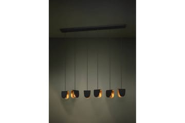 Takpendel Eglo Serenara Svart/Gull med 6 lamper - Belysning - Innendørsbelysning & Lamper - Vinduslampe