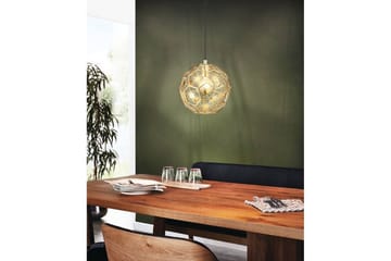 Takpendel Eglo Skoura Rund Messing 30 cm - 30 cm - Belysning - Innendørsbelysning & Lamper - Vinduslampe