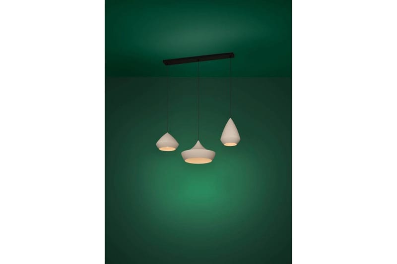Takpendel Eglo Torremolinos Sand/Svart med 3 Lamper - Belysning - Innendørsbelysning & Lamper - Vinduslampe