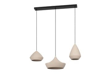 Takpendel Eglo Torremolinos Sand/Svart med 3 Lamper - Belysning - Innendørsbelysning & Lamper - Vinduslampe