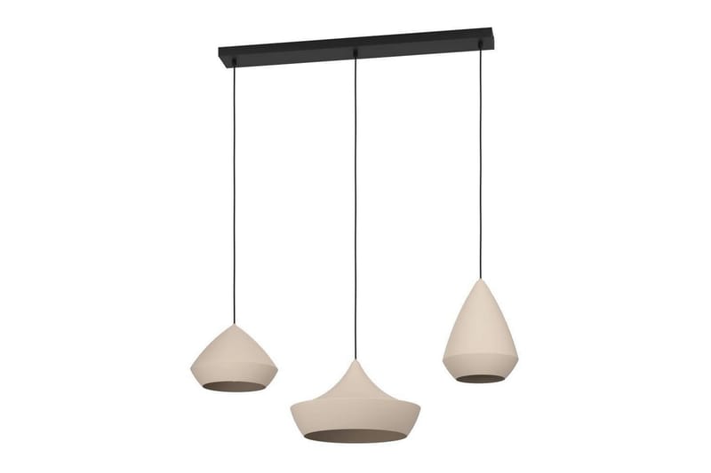 Takpendel Eglo Torremolinos Sand/Svart med 3 Lamper - Belysning - Innendørsbelysning & Lamper - Vinduslampe