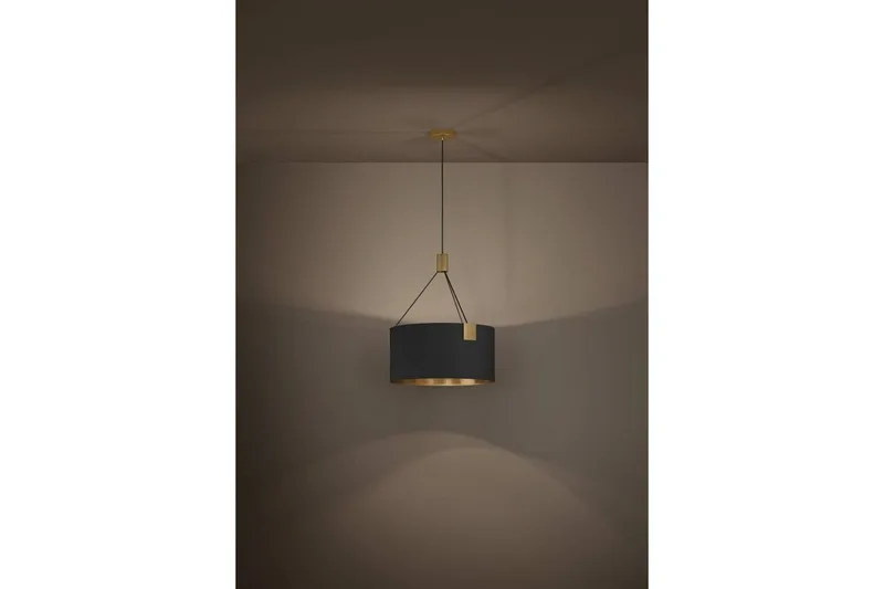 Takpendel Eglo Tortola 1 Svart/Messing - Belysning - Innendørsbelysning & Lamper - Vinduslampe