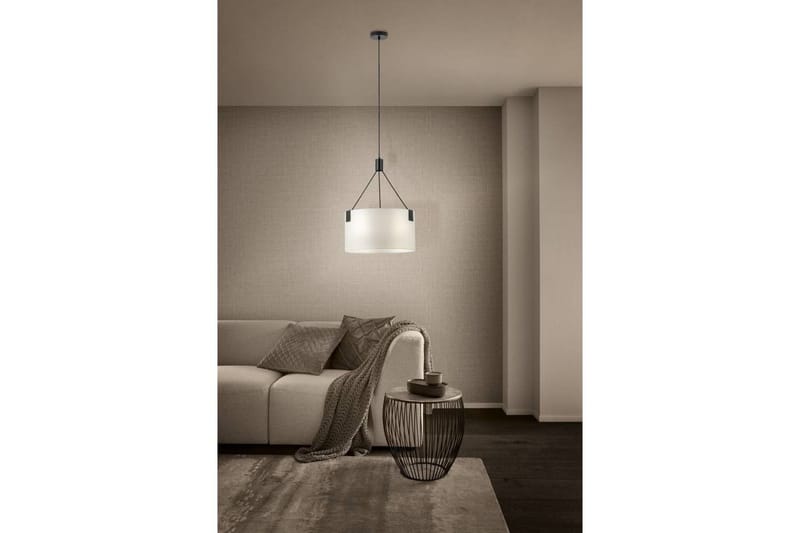 Takpendel Eglo Tortola Hvit/Svart - Belysning - Innendørsbelysning & Lamper - Vinduslampe